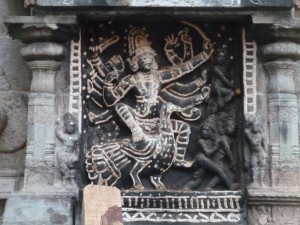 Subramanya, fils de Shiva et Parvati chevauchant son paon