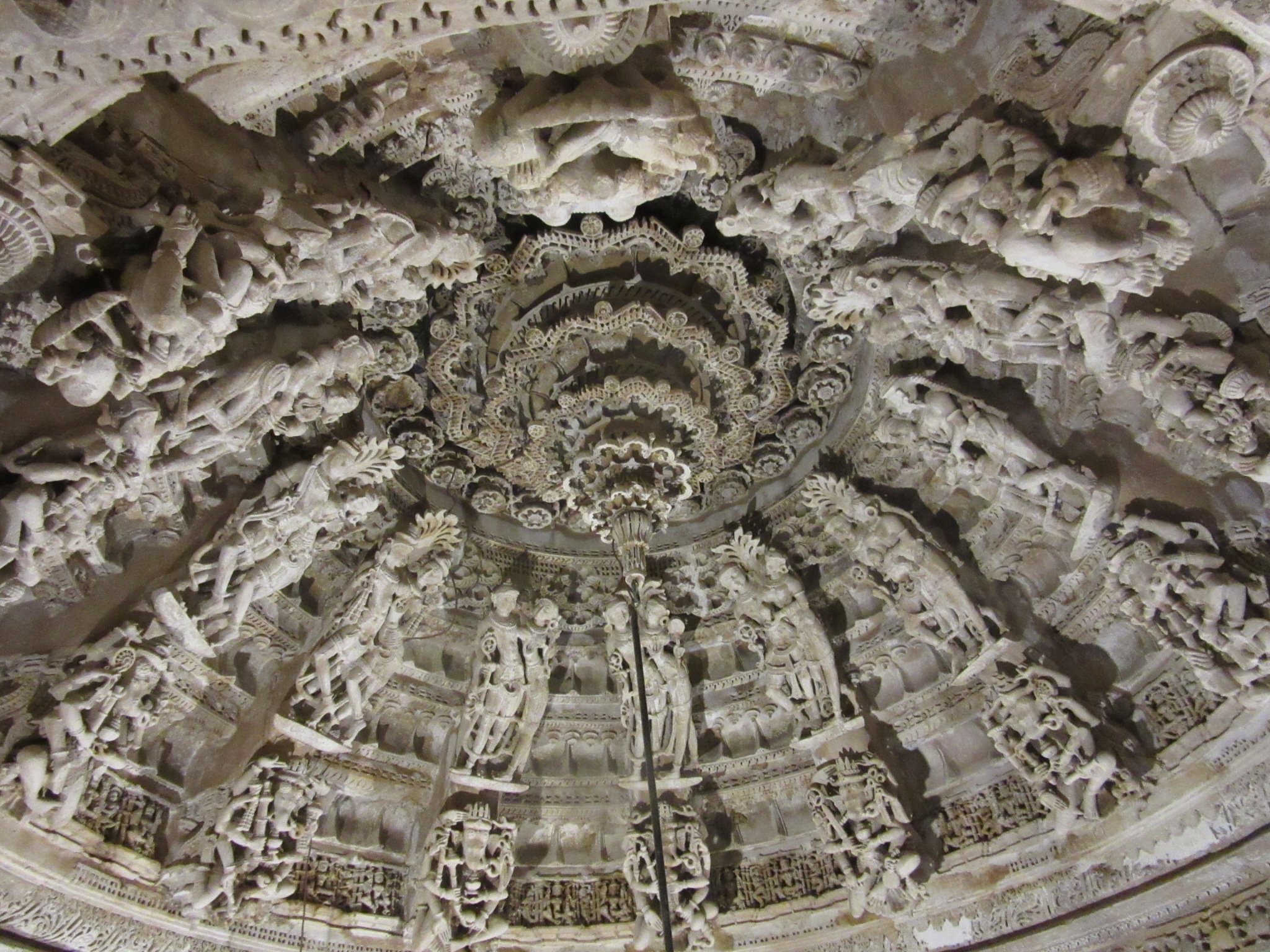 Plafond d'un temple Jaïn